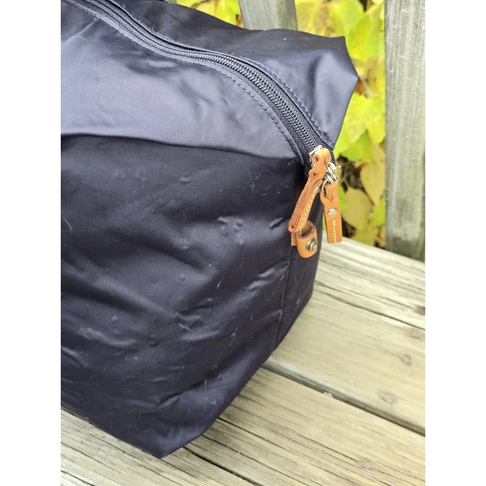 Bric's Nylon Leather Navy‎ Blue Duffle Bag